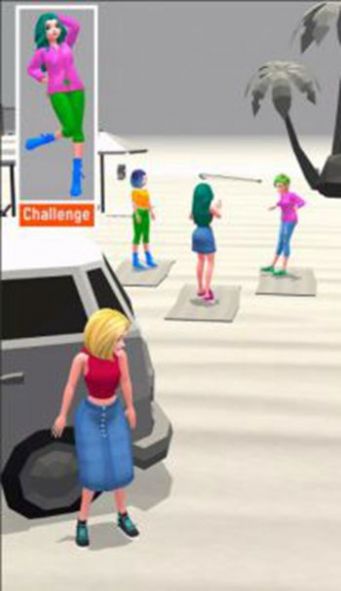 迷人穿搭挑战（Hook Dressup Challenge）游戏图1