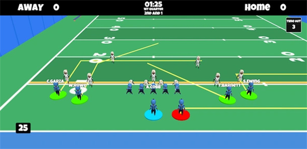 Retro Football 3D 2游戏图3