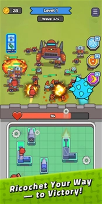 Furious Attack-Merge Bounce游戏图1