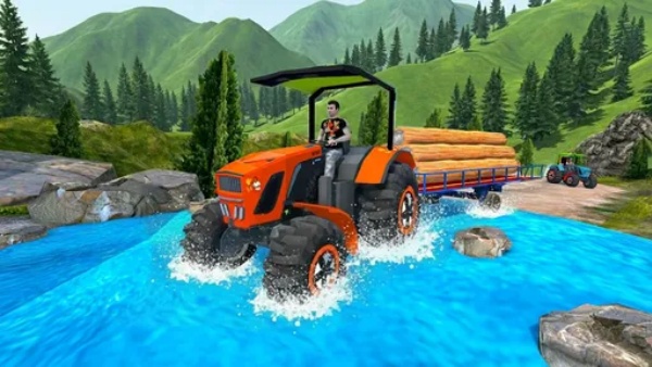 Offroad Tractor Trolley Game最新版