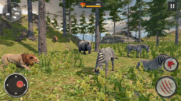 野生狮子RPG（Wild Lion RPG Animal Simulator）图2