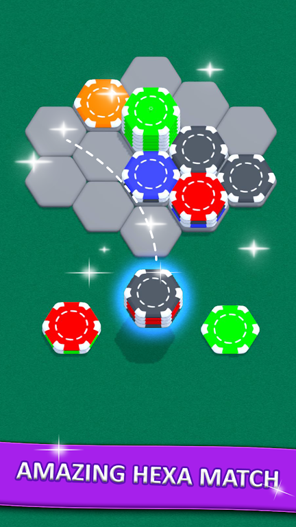 Hexa Chip Sort Puzzle图2