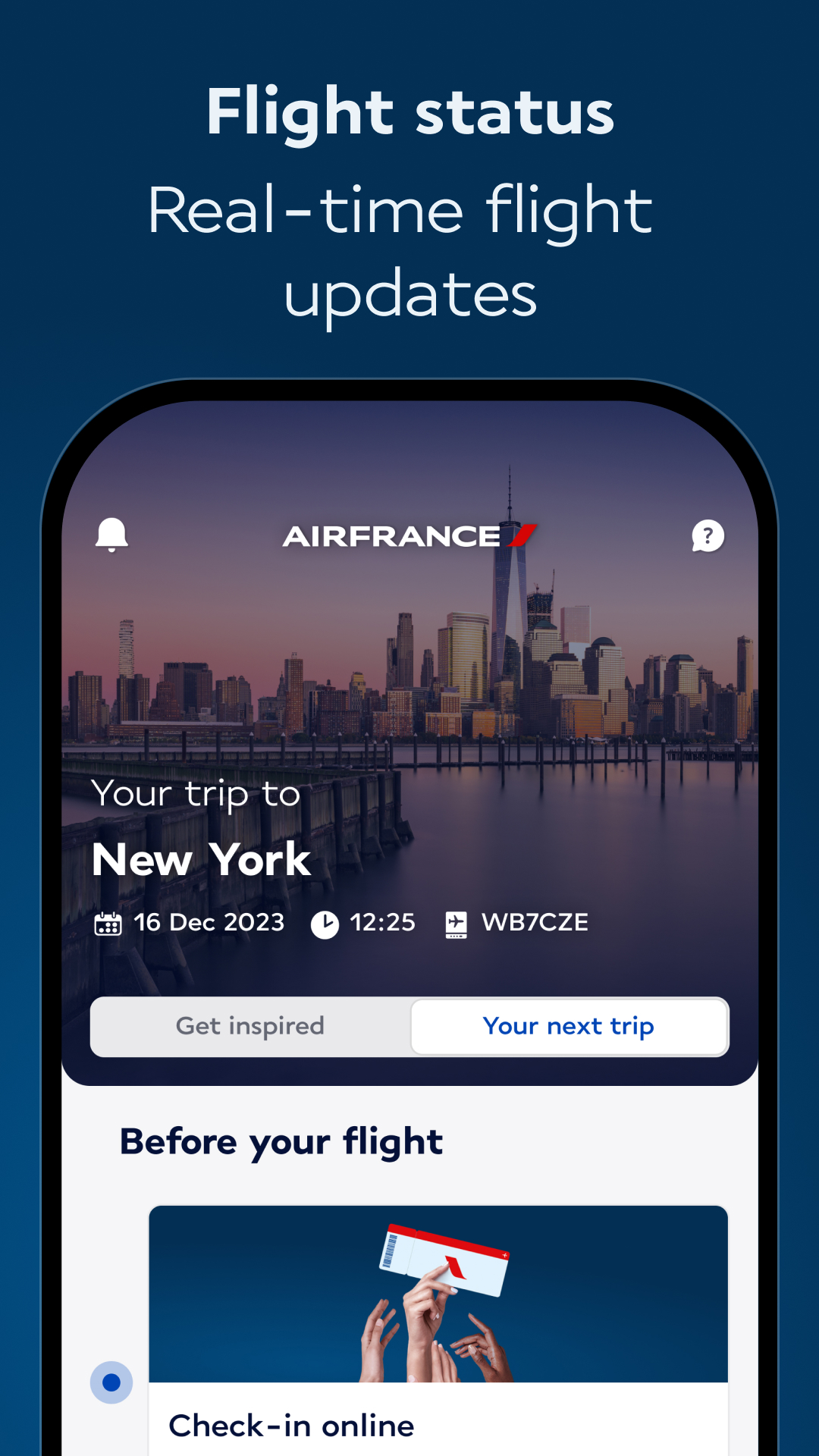 Air France官网版图1