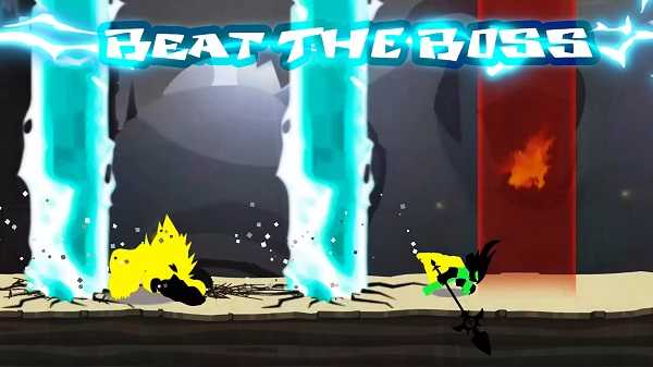 闪电火柴人游戏（Stickman Rope Hero）图1