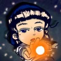 夜晚的路灯下总有人在散步游戏图标