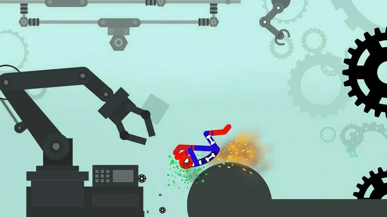 Stick Dismounting游戏图1