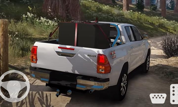 Toyota Hilux: Pickup Offroad游戏图1