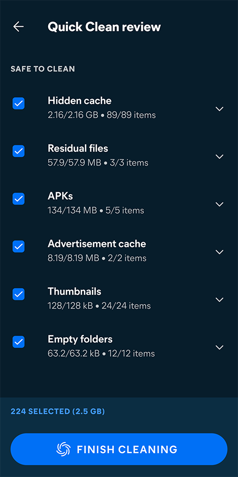 Avast Cleanup安卓版