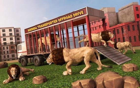 Animal Transport Truck Offroad图1