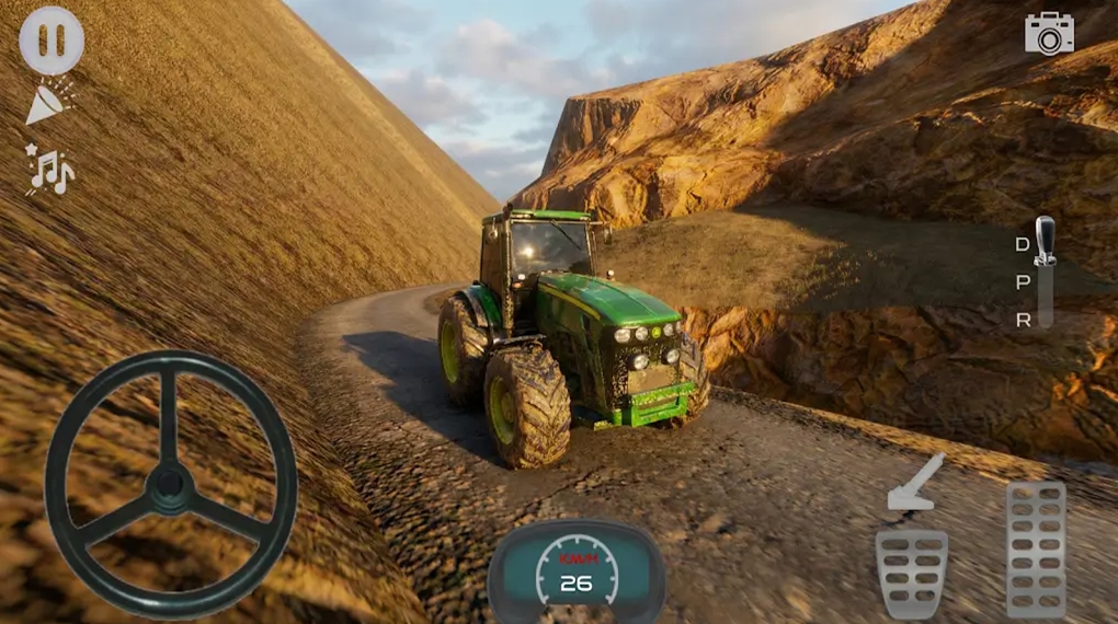 真实拖拉机驾驶模拟器（Tractor Driving Sim）游戏图1
