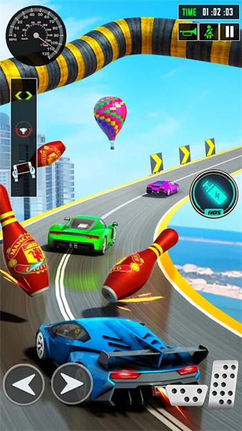 Car Racing Car Game Crash游戏图1