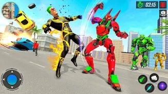 Robot Vs Superhero Game图1