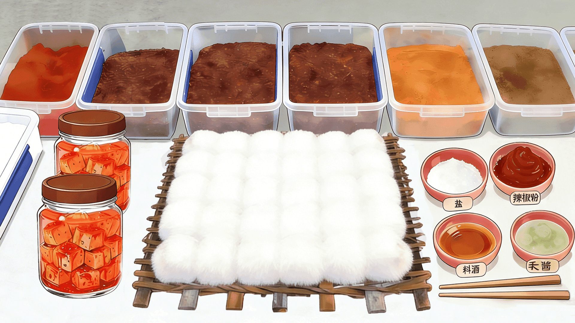 彩虹霉豆腐制作游戏图2