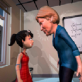 邪恶老师3D图标