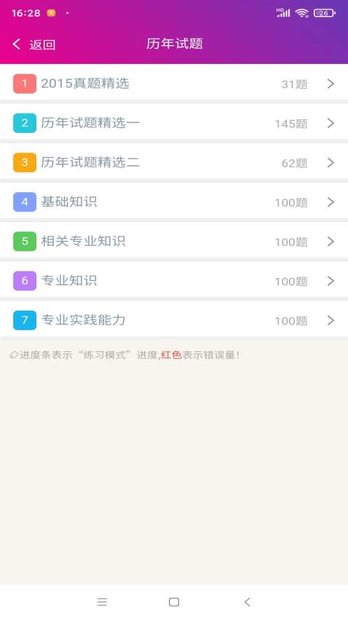 放射医学技术中级总题库app图2