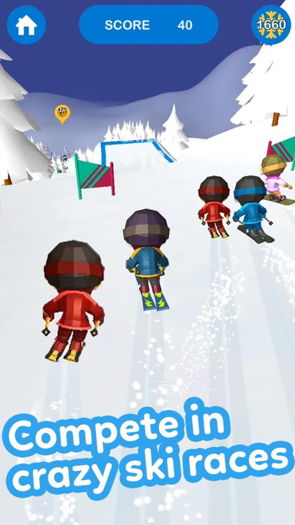 冰雪滑坡游戏图3
