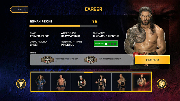 WWE2K25手游图2