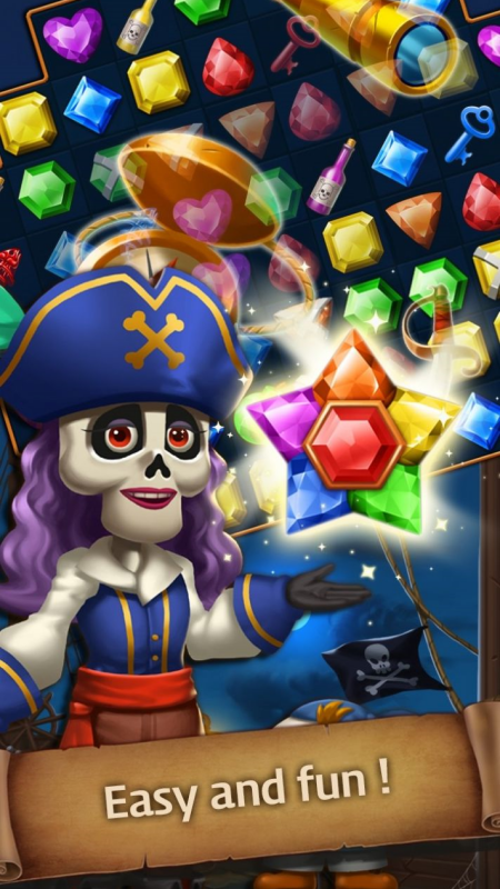 Jewels Ghost Ship游戏图1