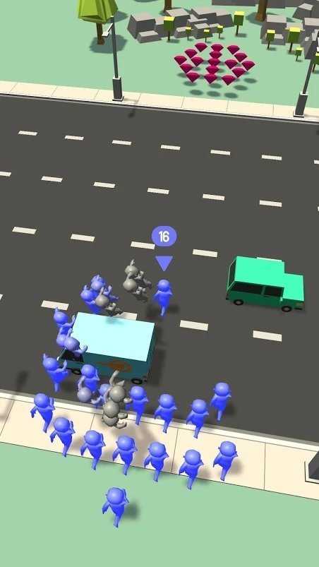 人群VS交通（Crowd VS Traffic）图2