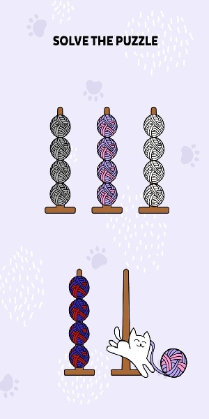 毛球排序游戏