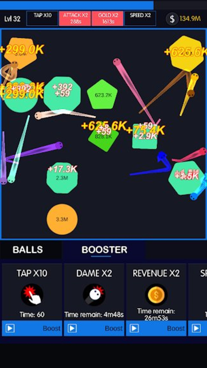 Idle Snakes Vs Balls游戏图2