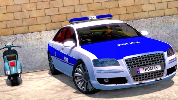 高级警车驾驶游戏图1
