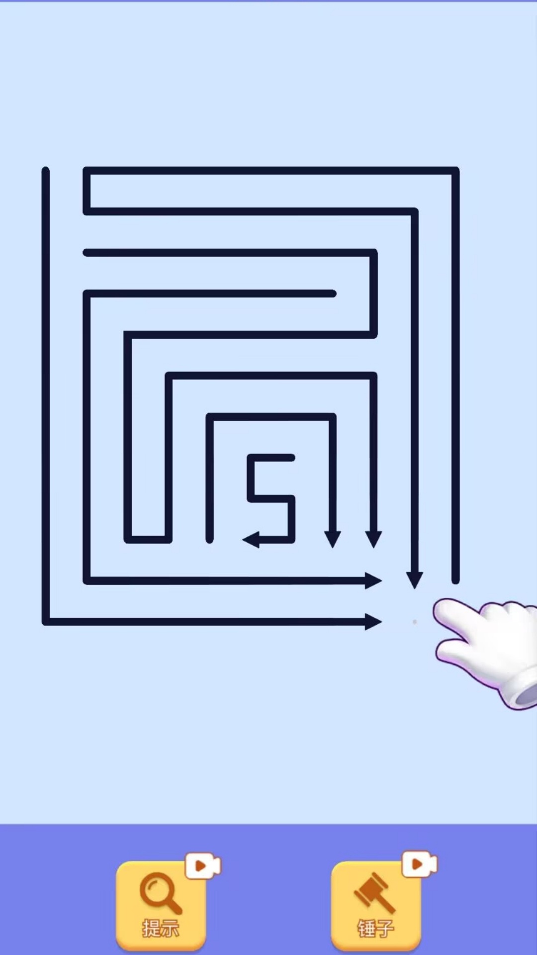 箭头方块大消除游戏图1