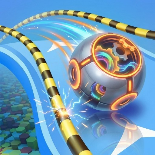 霓虹滚球3D游戏图标