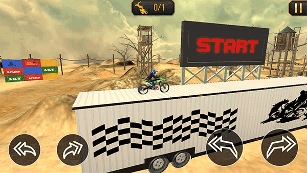 欢乐摩托车特技赛(Real Bike Tricks)图1