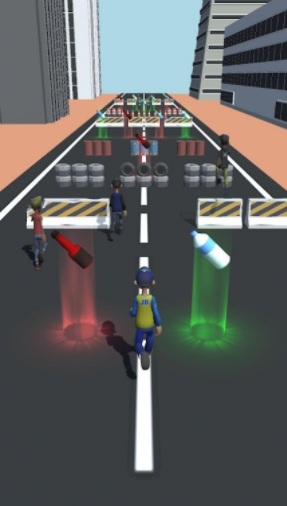 男子跑步竞赛（Man Run Race）游戏图2