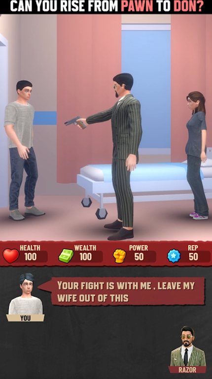 小人物的登顶之路（Pawn to Don）游戏图1