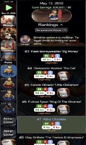 Turn Based Boxing游戏