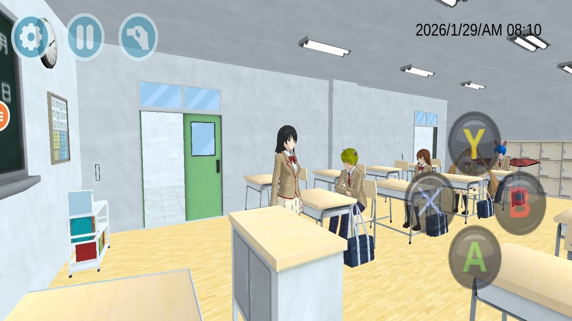 米加小镇：学校游戏