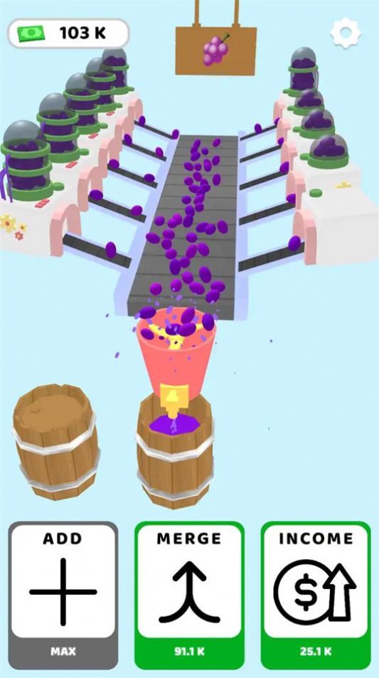 Grape Factory Idle游戏图3