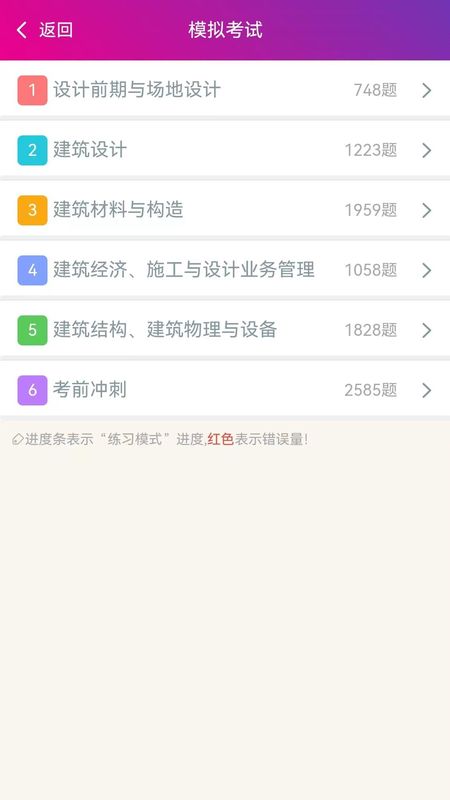 一级注册建筑师总题库app图3