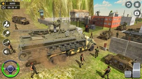 Army Cargo - Truck Driver Games游戏图2