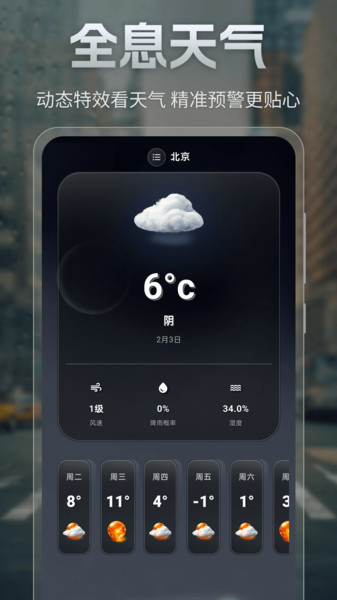 实时天气Windy温度计app