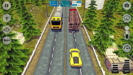 In Truck Driving Highway Race Simulator游戏图2