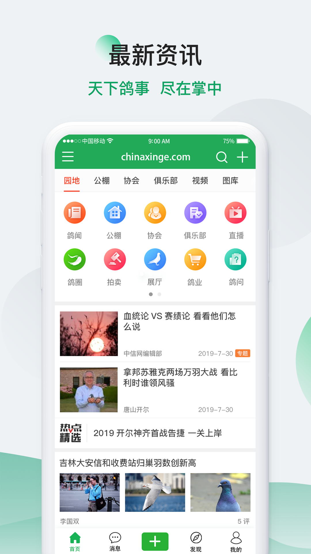 中信网-信鸽信息网app
