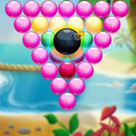 射击泡泡球（Bubble Beach Dash Shoot）游戏图标