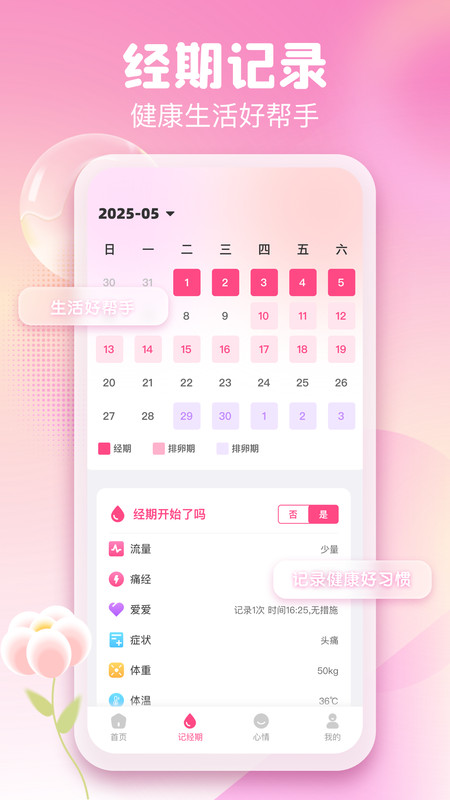 月经经期管理助手app图2