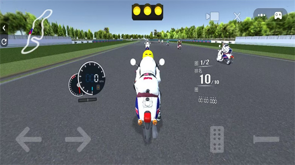 巅峰摩托车竞速3D手机版图1