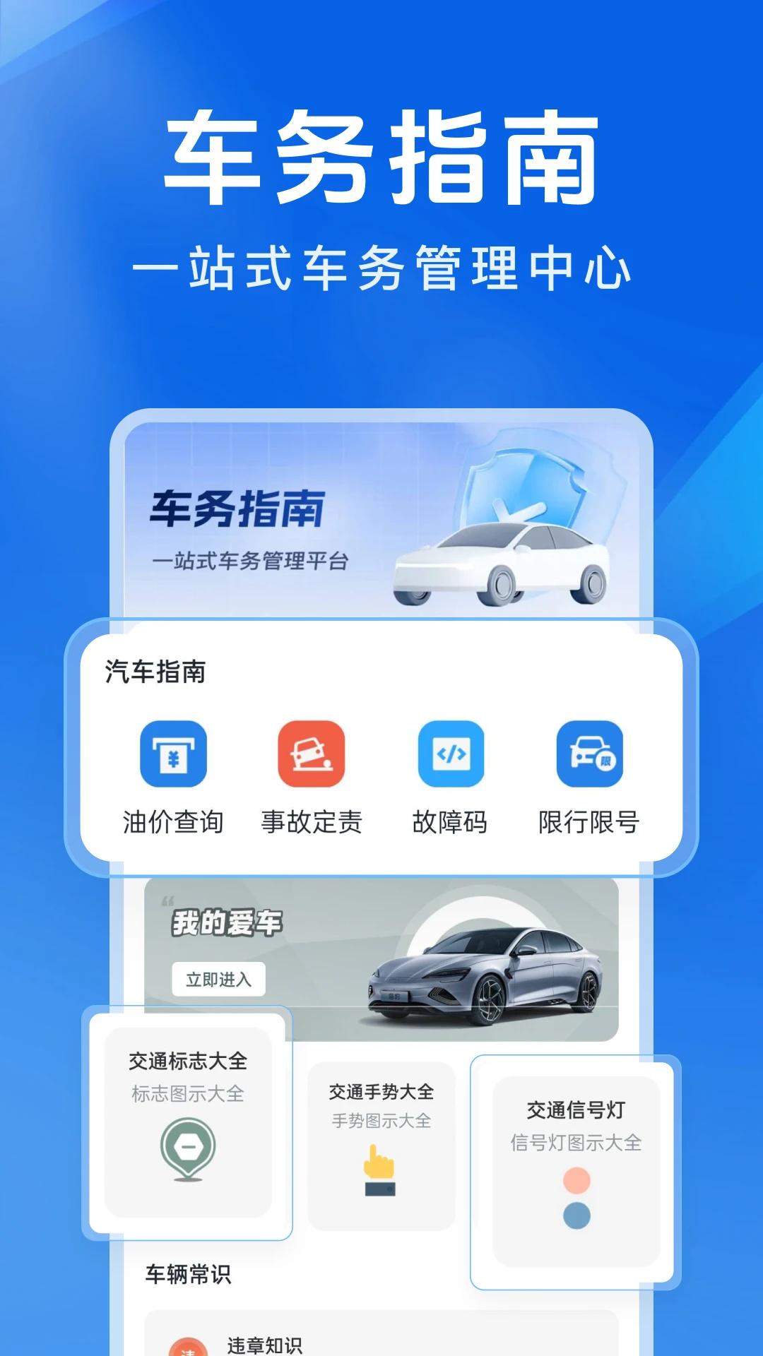 车辆违章代码快查软件图1
