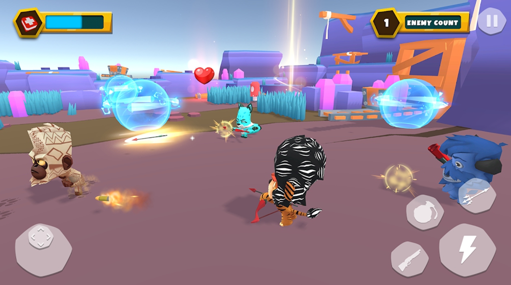 野兽：战斗射手生存（Beasta: battle shooter survival）游戏图3