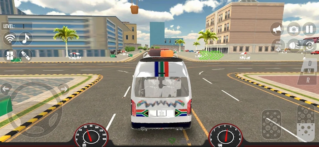 迷你巴士货车驾驶模拟器（Mini Bus Driving Van Simulator）游戏图2