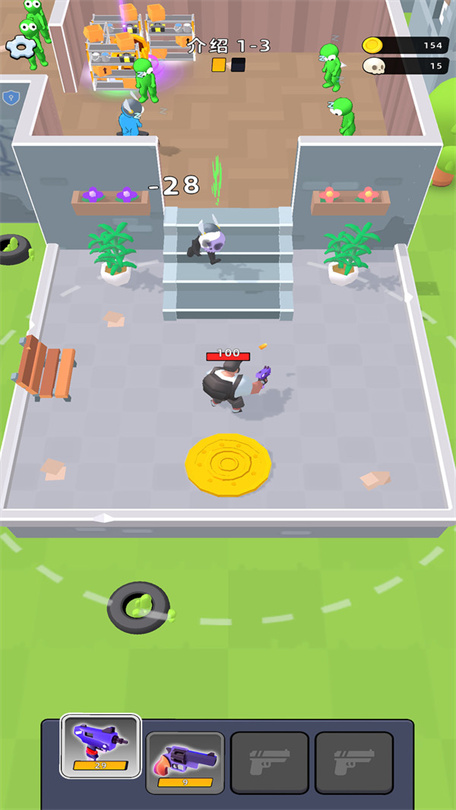 尸潮突围射击游戏图2