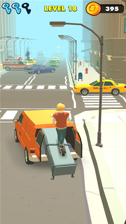城市滑板车（Scooter Ride）游戏图3