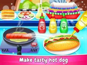 Street Food Maker Cooking Game游戏图2