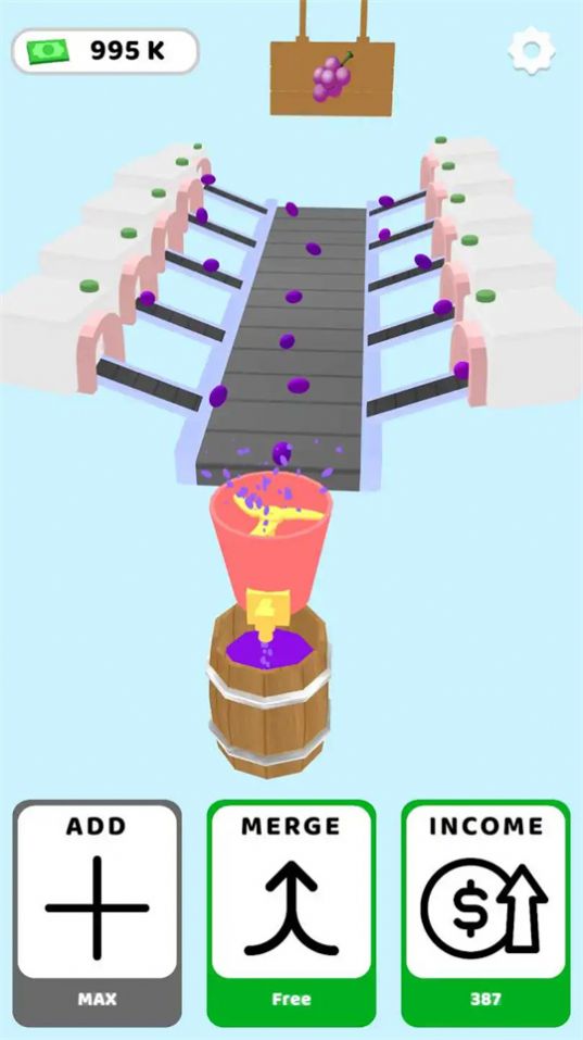 Grape Factory Idle游戏图2