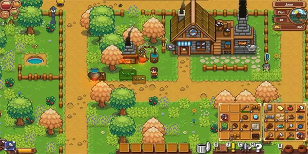 像素风格的单机游戏